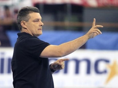 Xavi Pascual, entrenador del Barça de balonmano.