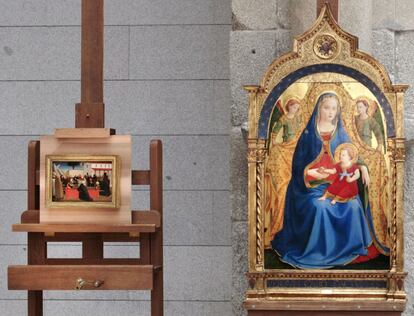 Rueda de prensa de la adquisición de la obra de Fra Angélico.