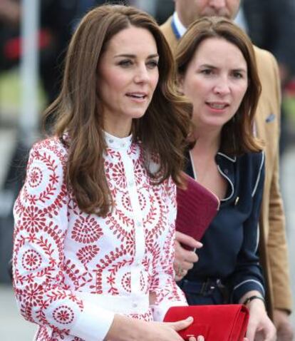 Kate Middleton y Rebecca Deacon.