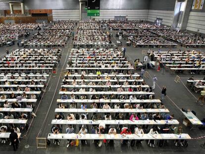 Oposiciones de profesorado en el País Vasco, el 16 de junio.