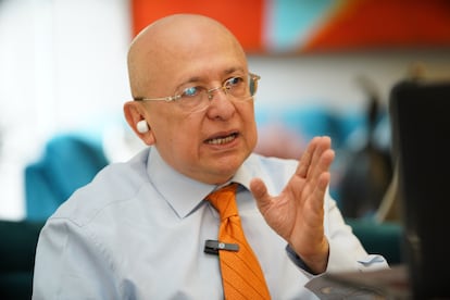 El ministro Eduardo Montealegre, el miércoles 18 de junio de 2025.