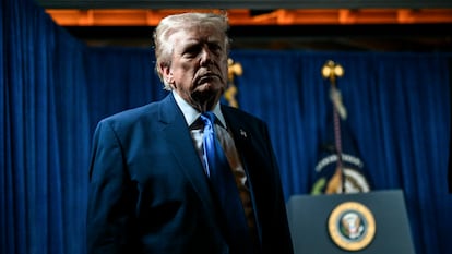 El presidente de Estados Unidos, Donald Trump en Washington, D.C.