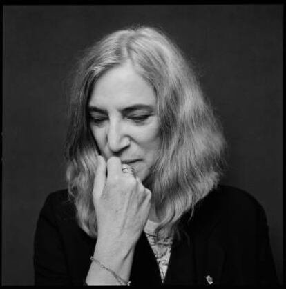 Patti Smith, em Nova York. A imagem integra o livro de retratos 'Two'