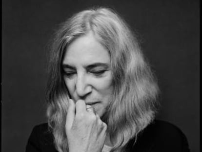 Patti Smith, en Nueva York. La imagen pertenece al libro de retratos 'Two'.