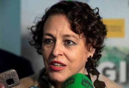 La ministra de Trabajo, Migraciones y Seguridad Social en funciones, Magdalena Valerio.