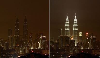 Las Torres Petronas de Kuala Lumpur (Malasia). 