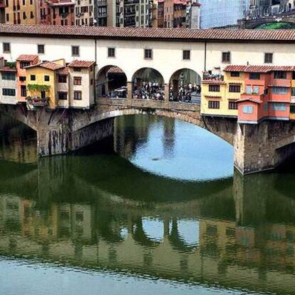 Vista del Puente Viejo de Florencia en 2003.