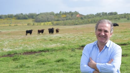 Antonio Bañuelos, presidente de la Real Unión de Criadores de Toros de Lidia.