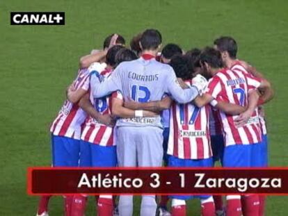 Atlético, 3 - Zaragoza, 1