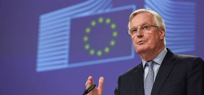 El negociador para el Brexit de la Unión Europa, Michel Barnier.