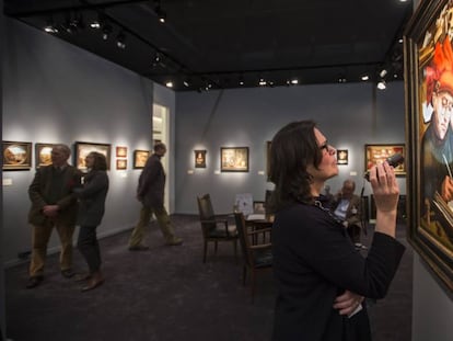 La Feria Internacional de Arte y Antig&uuml;edades (TEFAF) 2016, celebrada en Maastricht (Pa&iacute;ses Bajos).