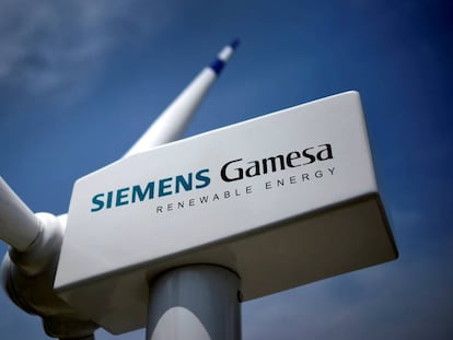 Aerogenerador de Siemens Gamesa.