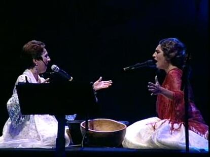 Estrella Morente y Dulce Pontes unen sus voces