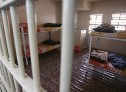 Una de las celdas del nuevo Abu Ghraib.