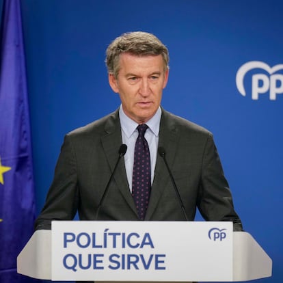 Fotos Rueda De Prensa Pte Pp Alberto Núñez Feijóo
REMITIDA / HANDOUT por Partido Popular
Fotografía remitida a medios de comunicación exclusivamente para ilustrar la noticia a la que hace referencia la imagen, y citando la procedencia de la imagen en la firma
29/05/2025