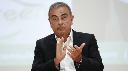 El expresidente de la alianza Renault-Nissan-Mitsubishi Carlos Ghosn.