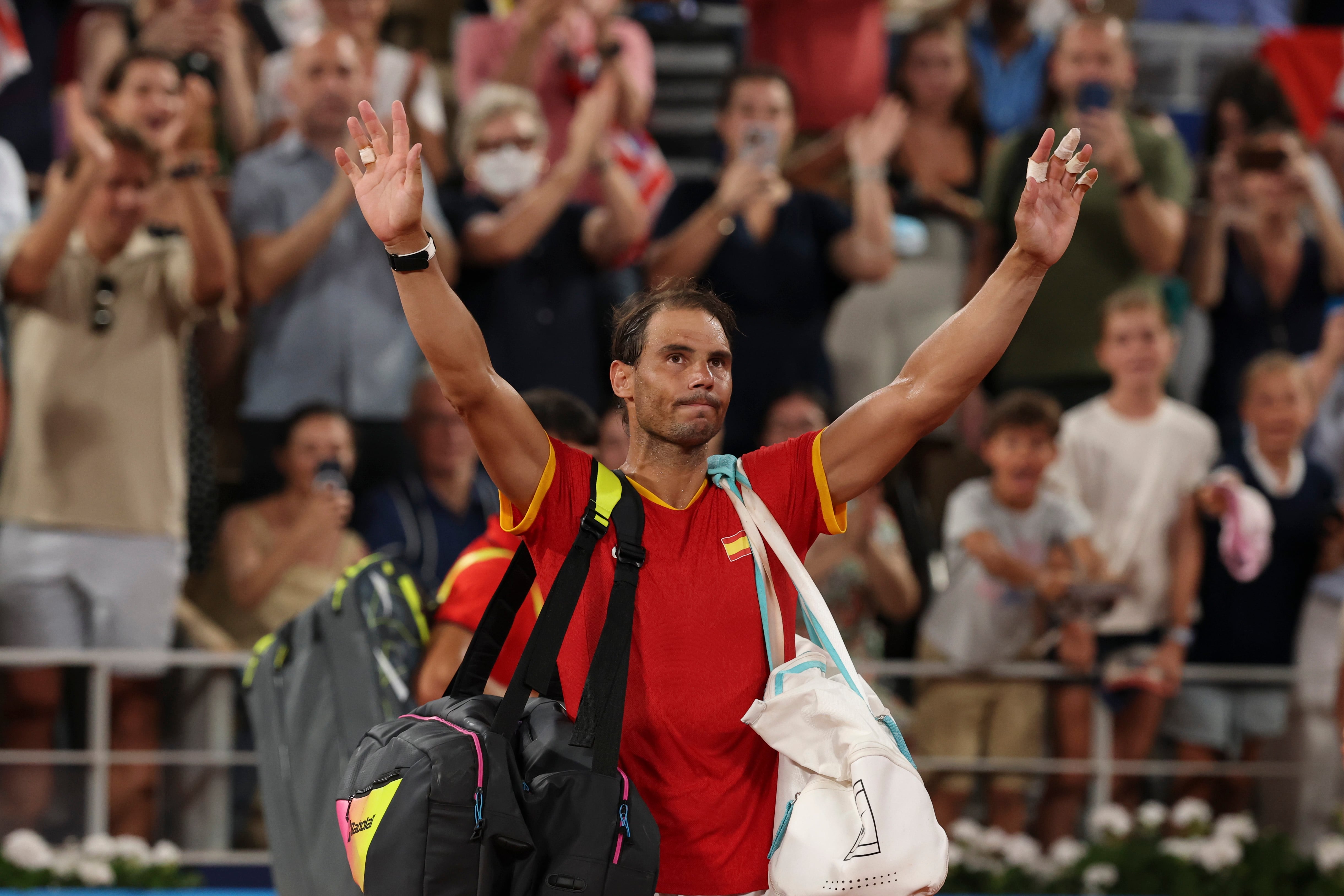 El primer gran adiós de Rafa Nadal: fin a la carrera olímpica tras caer con Alcaraz en los dobles