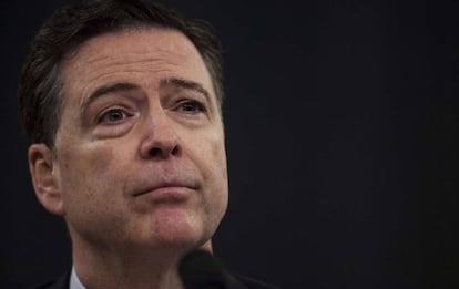 O diretor do FBI, James Comey, nesta segunda-feira.