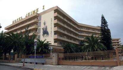 L&#039;Hotel Jaume I de Salou.