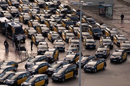 Taxistas Barcelona