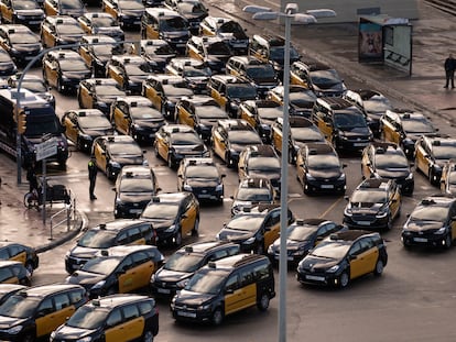 Taxistas Barcelona