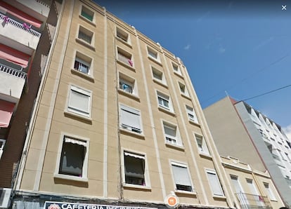 Edificio de la avenida Malvarrosa. Google Maps