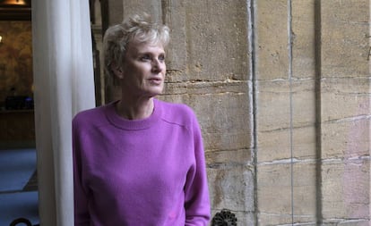 Siri Hustvedt, hoy en Oviedo. 