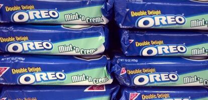 Estantería de galletas Oreo, de Kraft.