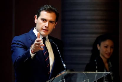 El líder de Ciudadanos, Albert Rivera. 