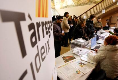 Consulta sobre la independencia en Tàrrega.