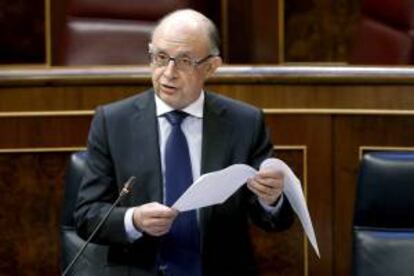 El ministro de Hacienda, Cristóbal Montoro. EFE/Archivo