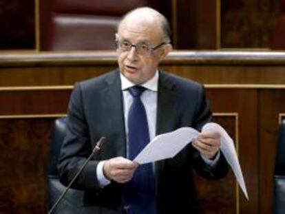 El ministro de Hacienda, Cristóbal Montoro. EFE/Archivo