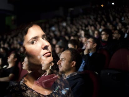 La&iacute;s Lifschitz, durante la presentaci&oacute;n del documental 