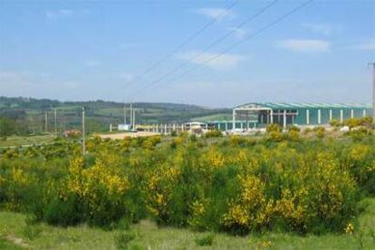 Polígono industrial ubicado en la localidad de Rodeiro (Pontevedra).
