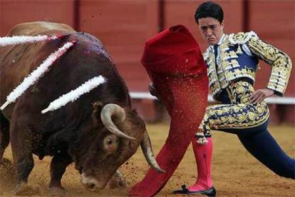 El Capea, en el tercer toro.