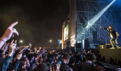 Blur en su actuación de hace dos años en Primavera Sound.