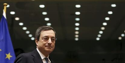 El presidente del Banco Central Europeo (BCE), Mario Draghi.