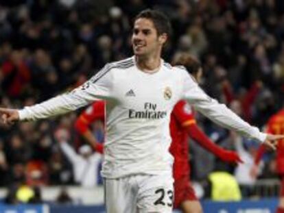 El jugador del Real Madrid Isco Alarc&oacute;n 