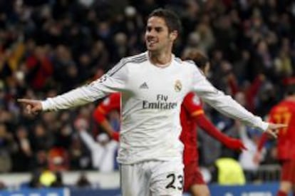 El jugador del Real Madrid Isco Alarc&oacute;n 