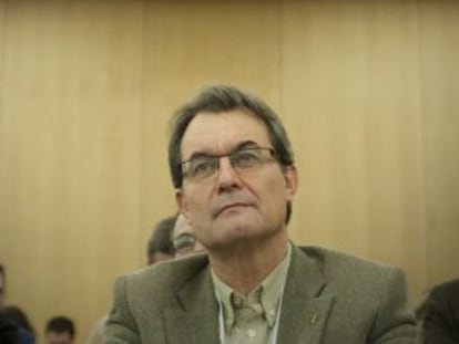 Artur Mas, en el Consejo Nacional de CDC.