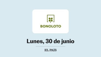 Sorteo Bonoloto lunes 30 junio 2025