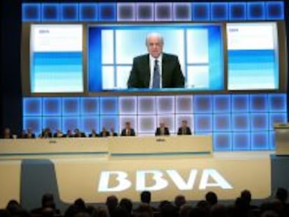 Junta de accionistas de BBVA.