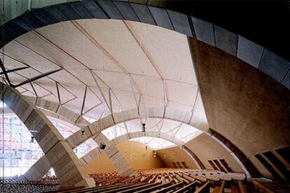 Iglesia del Padre Pío, construida en San Giovanni Rotondo por Renzo Piano.