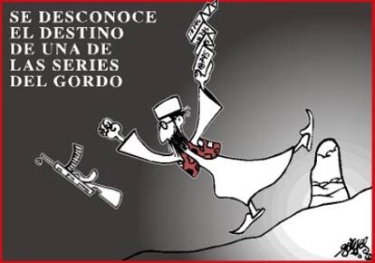Así ha visto Antonio Fraguas 'Forges' el desenlace del sorteo de Navidad.