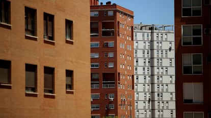 Edificios de vivienda protegida en Parla (Madrid)
