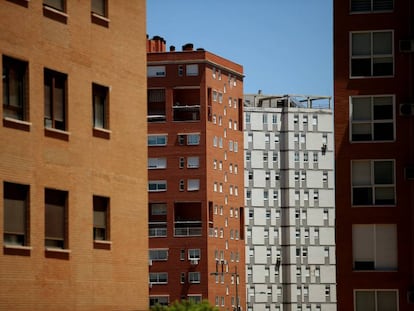 Edificios de vivienda protegida en Parla (Madrid)