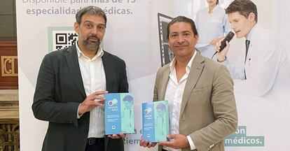 Juan Salvador Castejón y Pedro  Vivancos, fundadores de Vócali.  