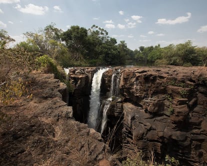 A cachoeira de Macapá