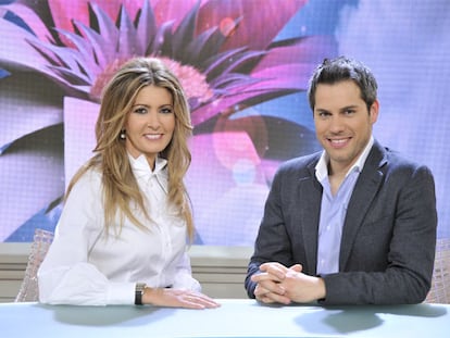 Marisa Martín Blázquez y Daniel Domenjó, presentadores del nuevo <i>Está pasando.</i>