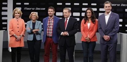 The contenders in the race for the Madrid mayor's office faced off on Tuesday.